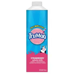 TruMoo Whole Strawberry Ultra-Pasteurized Milk