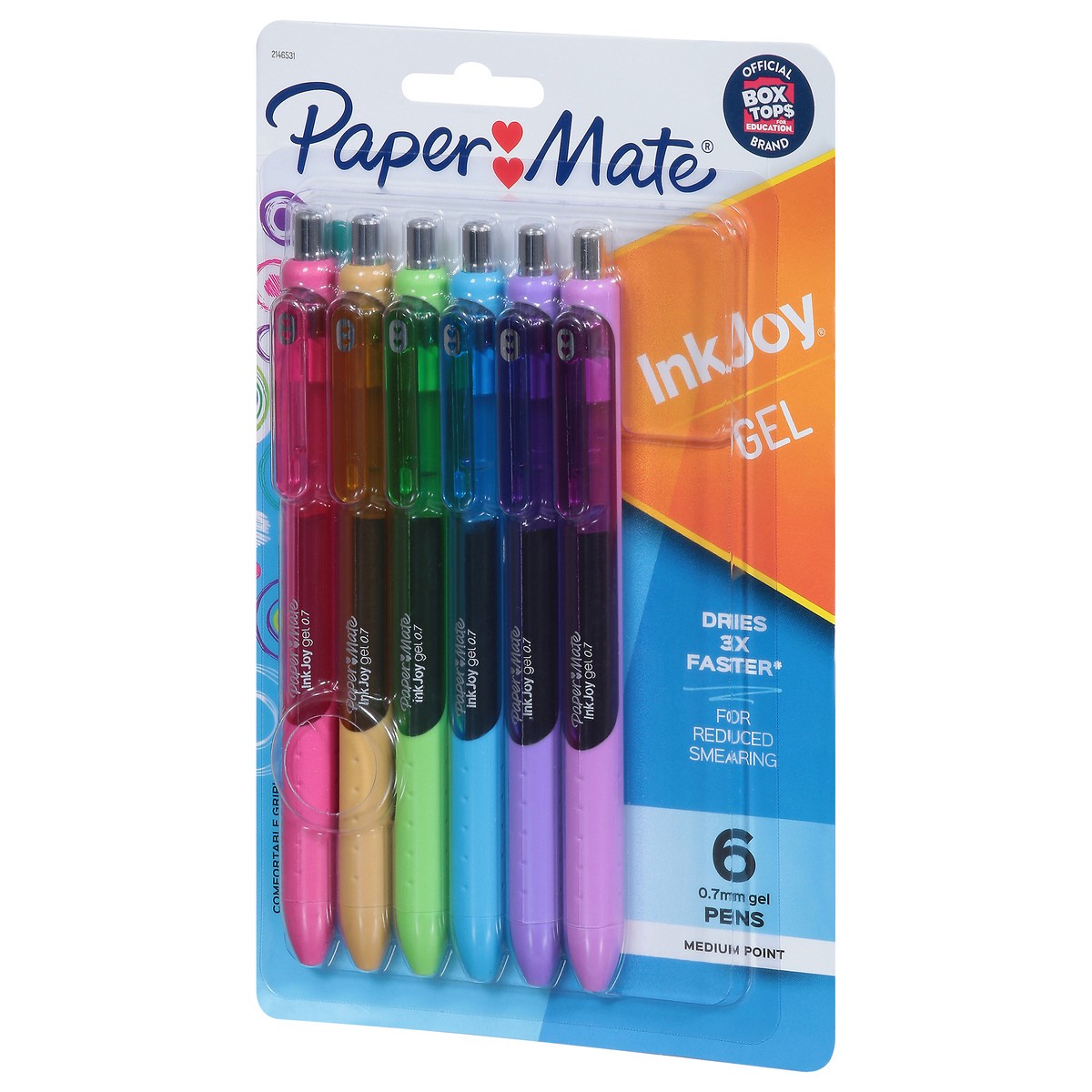 slide 11 of 11, Paper Mate InkJoy Medium Point 0.7 mm Gel Pens 6 ea, 6 ct