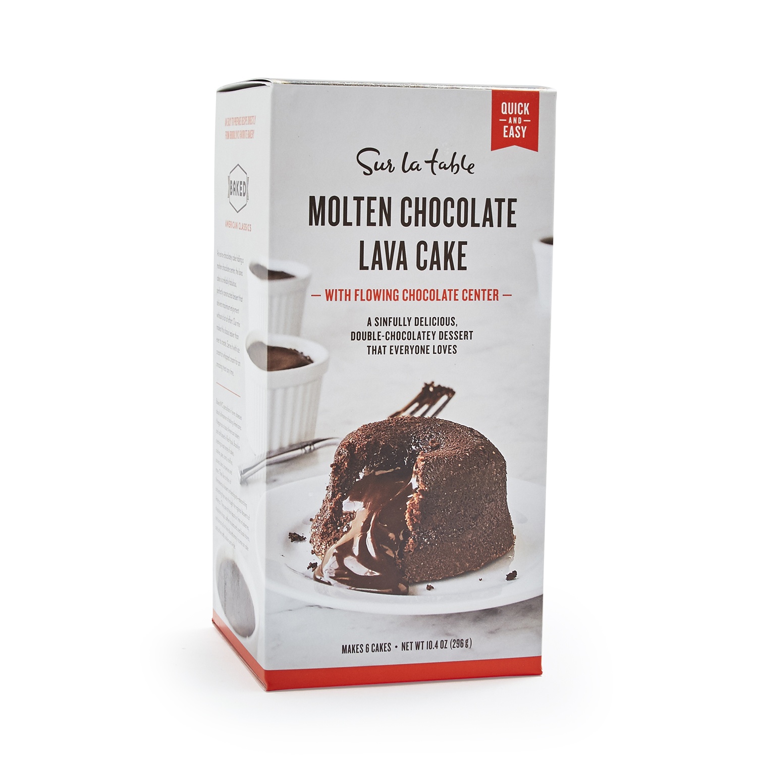 slide 1 of 1, Sur La Table Molten Chocolate Lava Cakes Mix, 1 ct