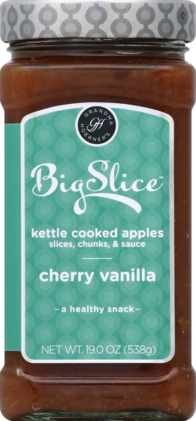 slide 1 of 1, Grandma Hoerner's Big Slice Apples Kettle Cooked Cherry Available, 19 oz