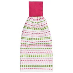 Meijer Corporate Seasonal Mcs Summer Watermelon Multi Pebble Tie Towel, 13 In X 17 In