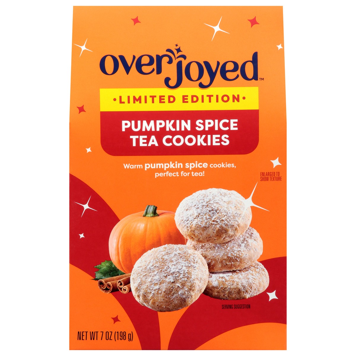 slide 4 of 4, Overjoyed Cookies Pumpkin Spice Tea 7 Oz - 7 Oz, 7 oz