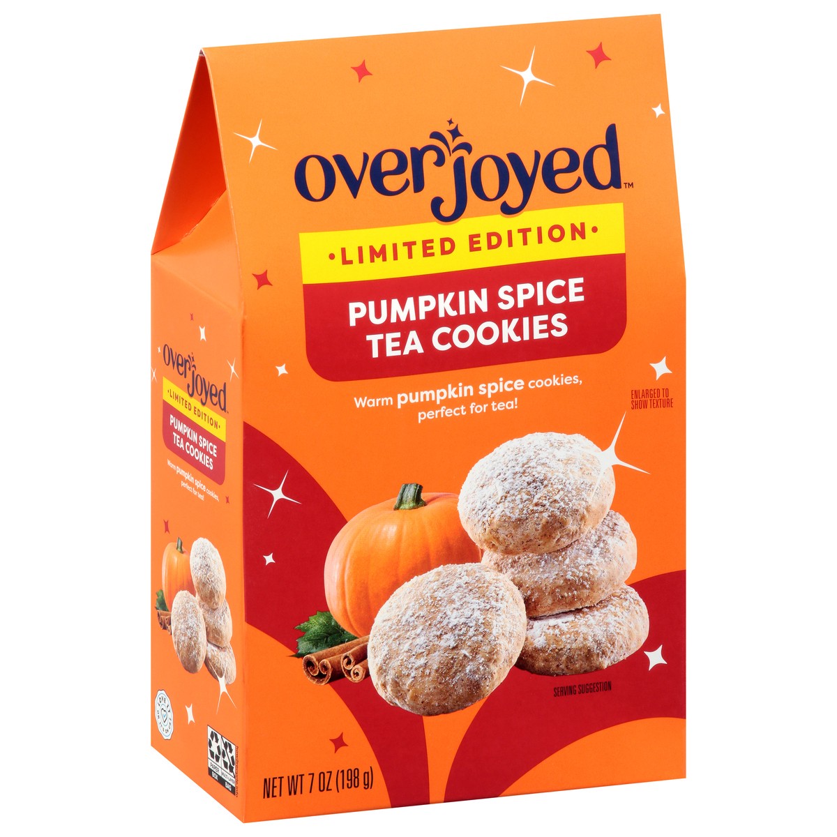 slide 2 of 4, Overjoyed Cookies Pumpkin Spice Tea 7 Oz - 7 Oz, 7 oz