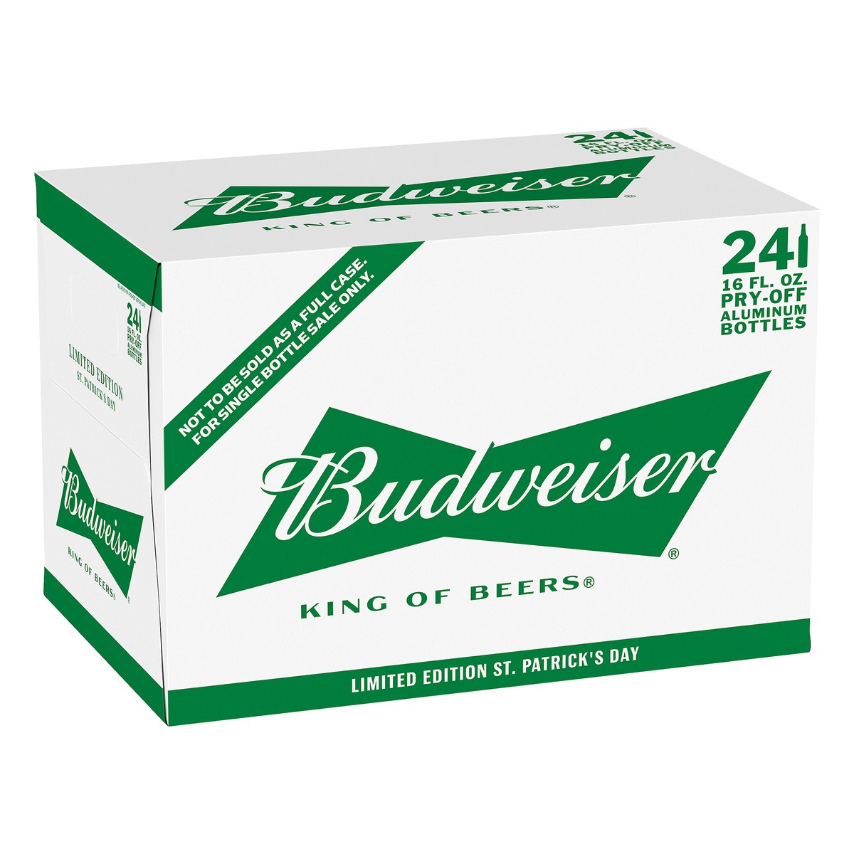 slide 2 of 8, Budweiser Lager Beer 24 - 16 fl oz Bottles, 5% ABV, 16 fl oz