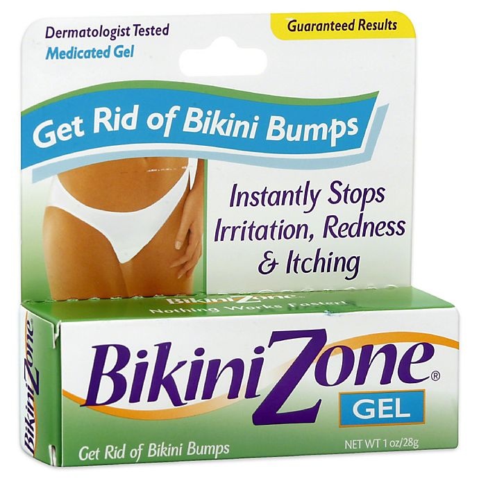 slide 1 of 1, Bikini Zone Medicated After Shave Gel, 1 oz