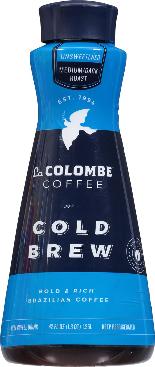 slide 8 of 9, La Colombe Medium/Dark Roast Cold Brew Brazilian Unsweetened Coffee Drink 42 fl oz, 42 fl oz