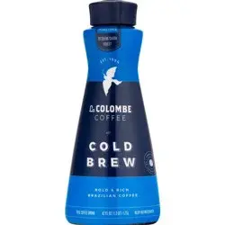 La Colombe Medium/Dark Roast Cold Brew Brazilian Unsweetened Coffee Drink 42 fl oz