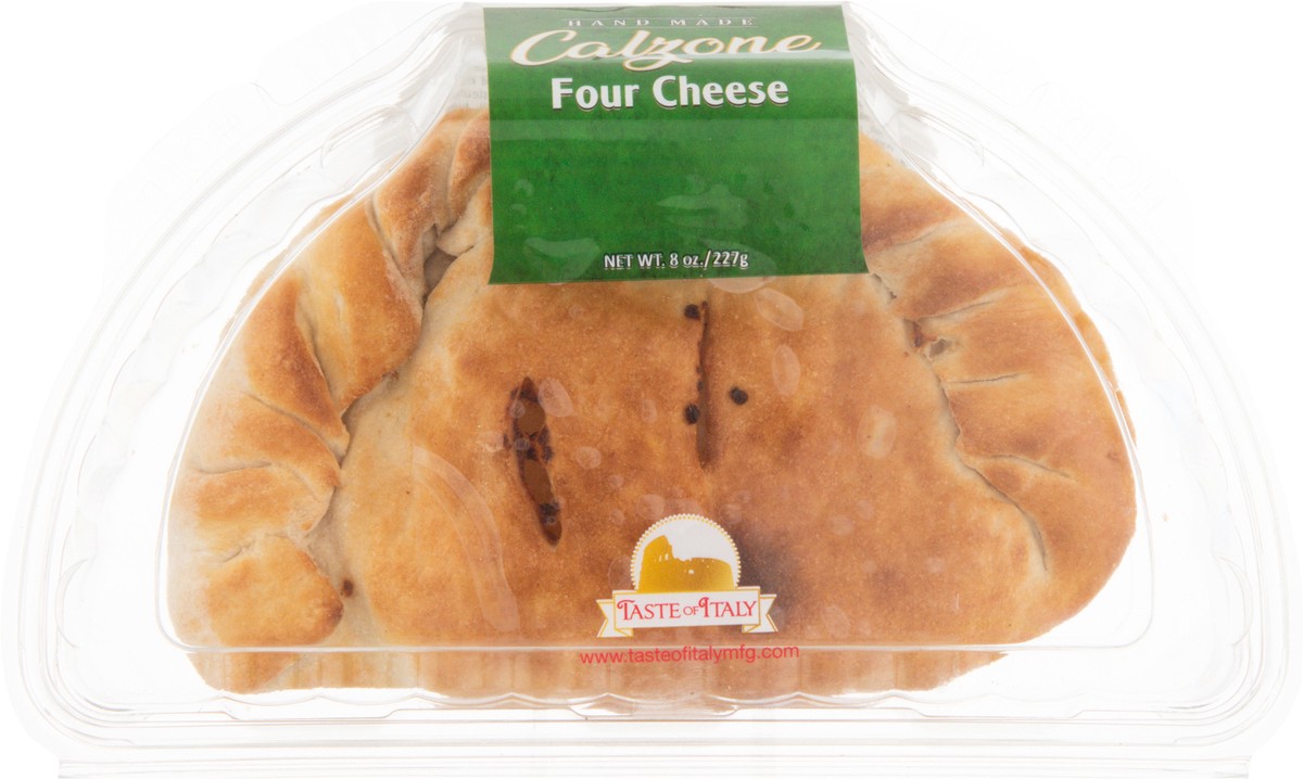 slide 4 of 17, Taste Of Italy Four Cheese Calzone, 8 oz