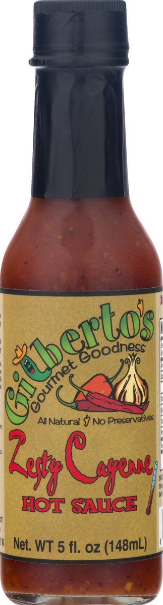 slide 8 of 12, Gilberto's Gourmet Goodness Zesty Cayenne Hot Sauce 5 oz, 5 oz