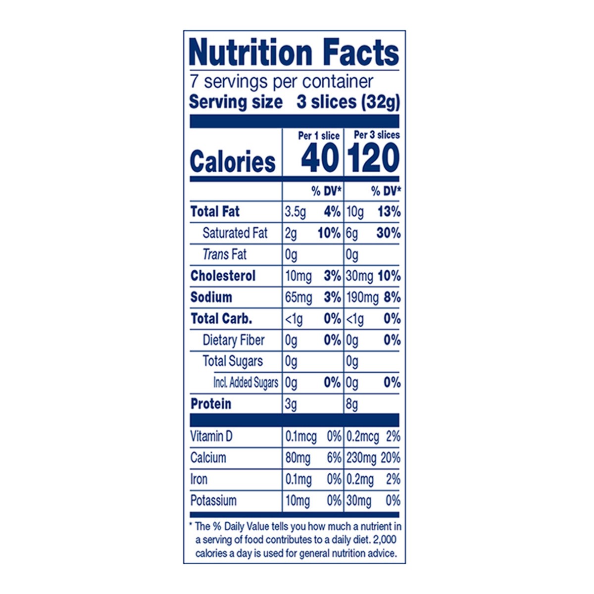 slide 6 of 6, Crystal Farms Cheese Slices, 21 ct