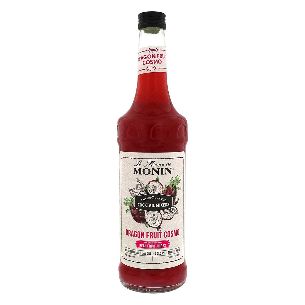 slide 1 of 1, Monin Homecrafted Dragon Fruit Cosmo Cocktail Mix - 750 ml, 750 ml