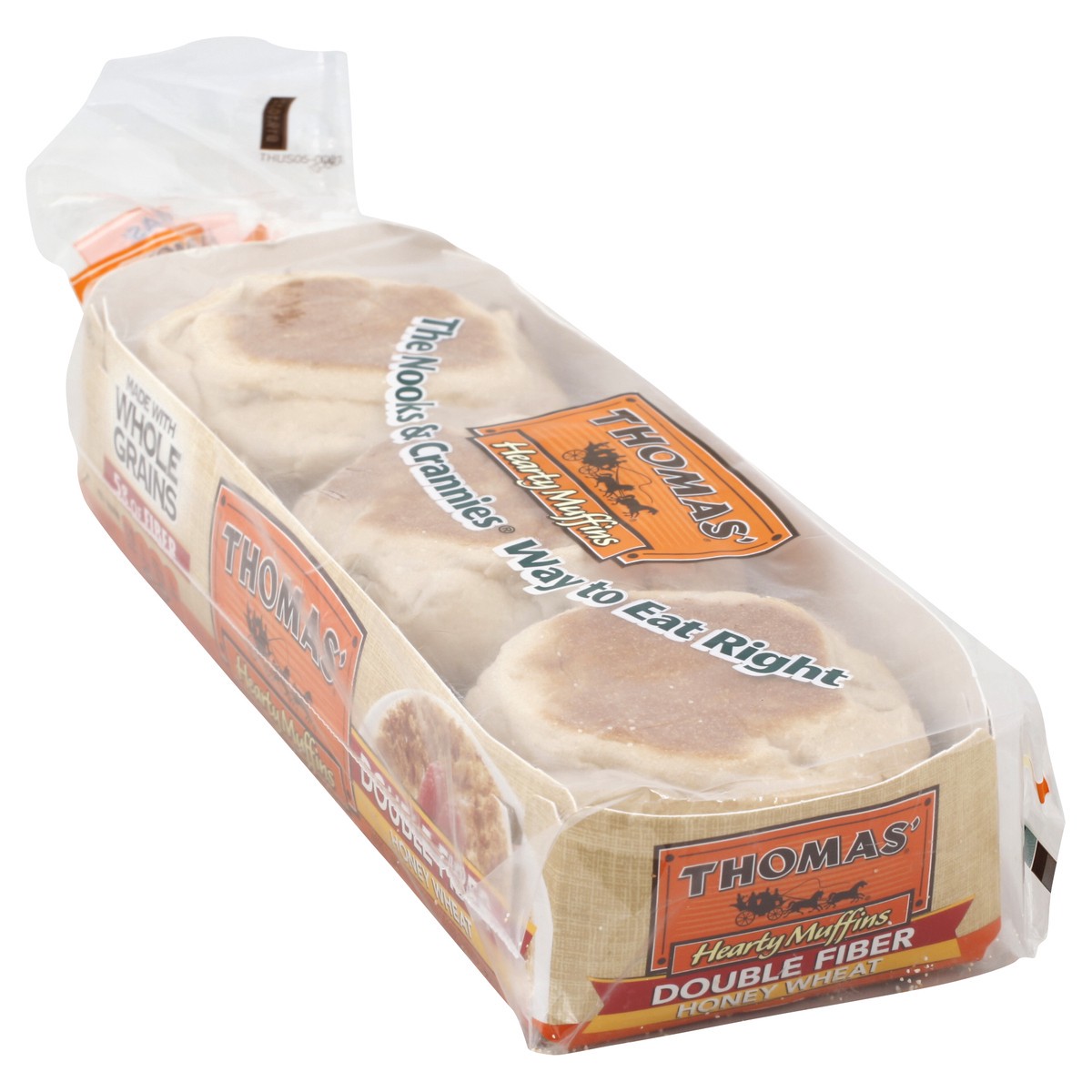 slide 4 of 5, Thomas' English Muffins 6 ea, 6 ct