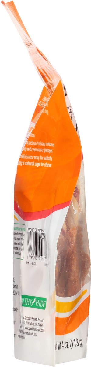 slide 7 of 9, Good 'n' Fun Triple Flavor Wings Snack for All Dogs 4 oz, 4 oz