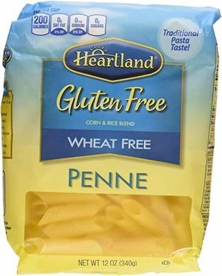 slide 1 of 1, Heartland Gluten-Free Penne Pasta, 12 oz