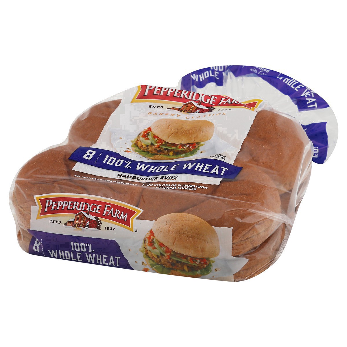 slide 97 of 103, Pepperidge Farm 100% Whole Wheat Hamburger Buns, 14.5 oz