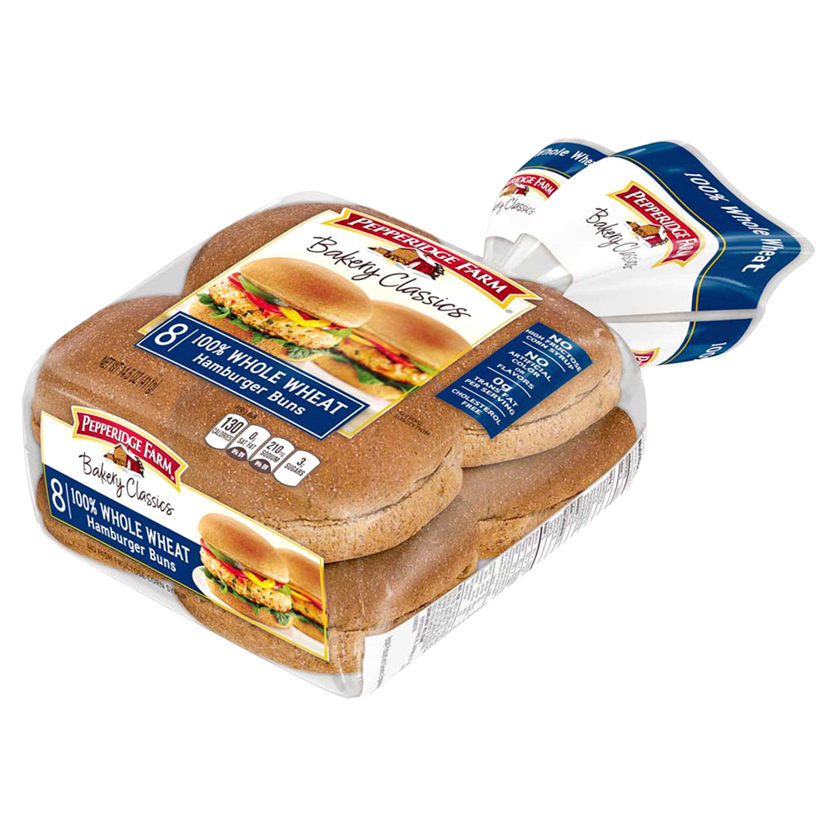 slide 87 of 103, Pepperidge Farm 100% Whole Wheat Hamburger Buns, 14.5 oz