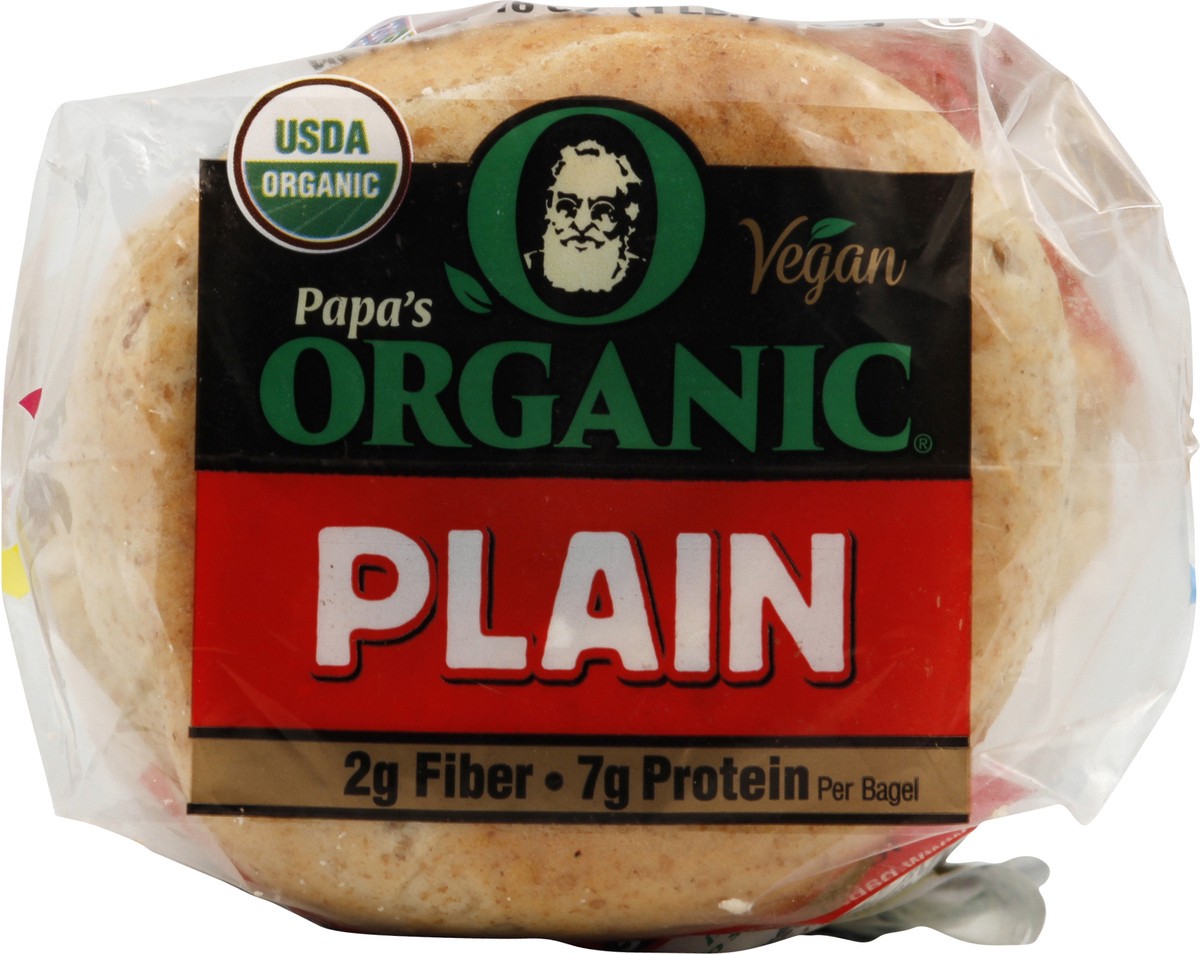 slide 3 of 9, Papas Organic Bagels 6 ea, 6 ct