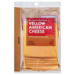 Fresh Foods Market Yellow American Cheese - 8 ea