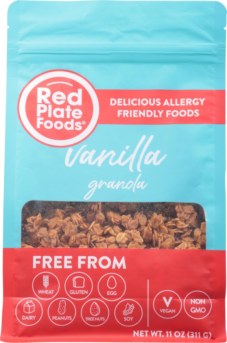slide 3 of 9, Red Plate Gluten Free Vanilla Granola, 1 ct