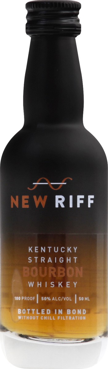 slide 3 of 9, New Riff Kentucky Straight Bourbon Whiskey, 50 ml