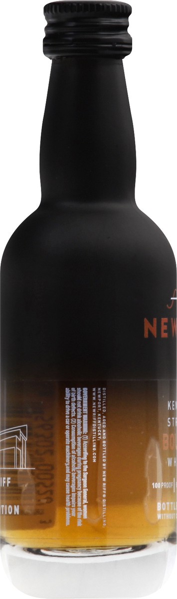 slide 4 of 9, New Riff Kentucky Straight Bourbon Whiskey, 50 ml