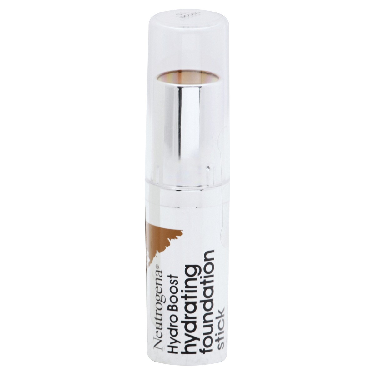 slide 4 of 12, Neutrogena Hydro Boost Hydrating Foundation Stick with Hyaluronic Acid, Oil-Free & Non-Comedogenic Moisturizing Makeup for Smooth Coverage & Radiant-Looking Skin, Cocoa, 0.29 oz, 0.29 oz