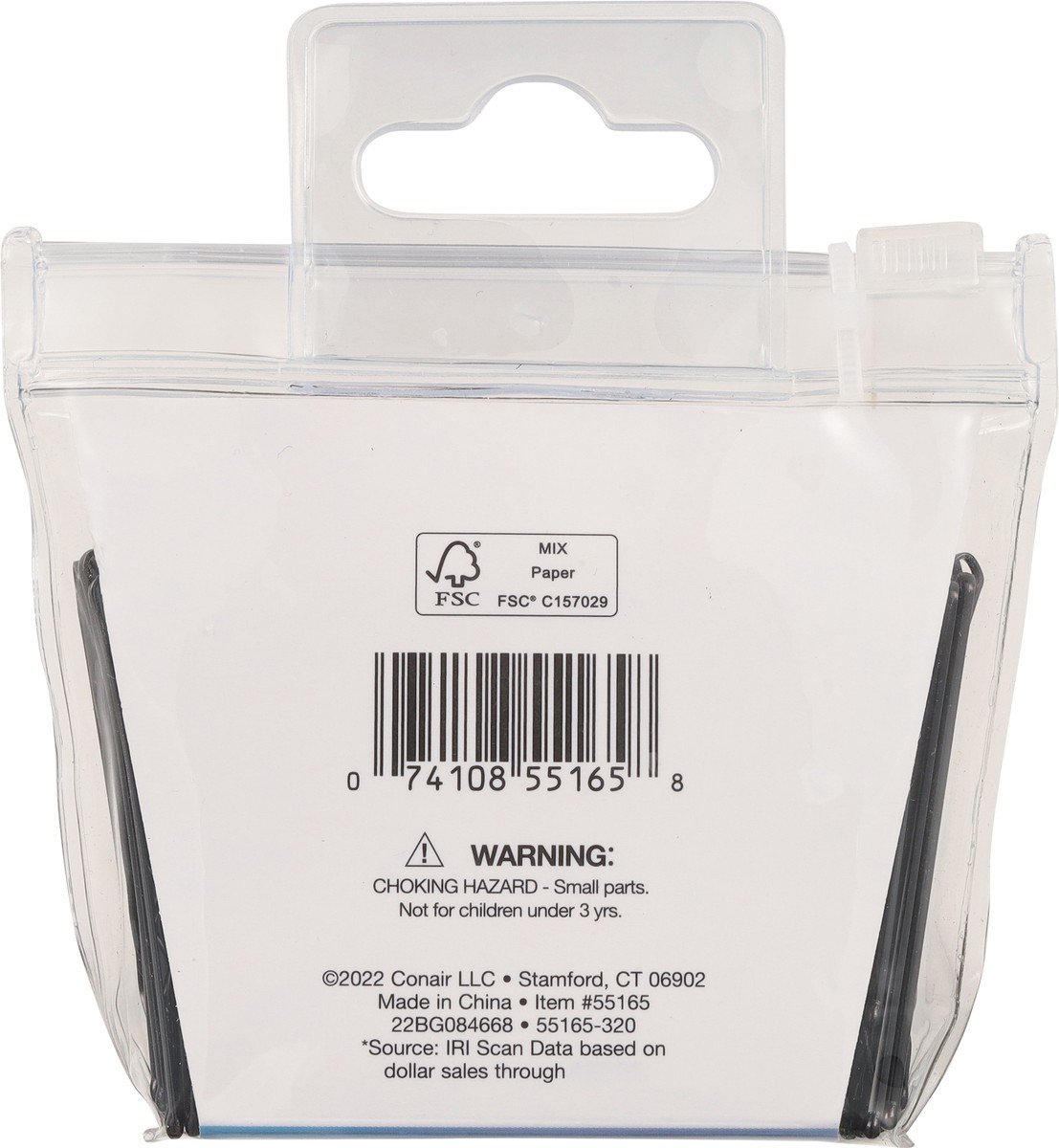 slide 8 of 9, Conair Black Bobby Pins & Pouch 1 ea, 1 ea