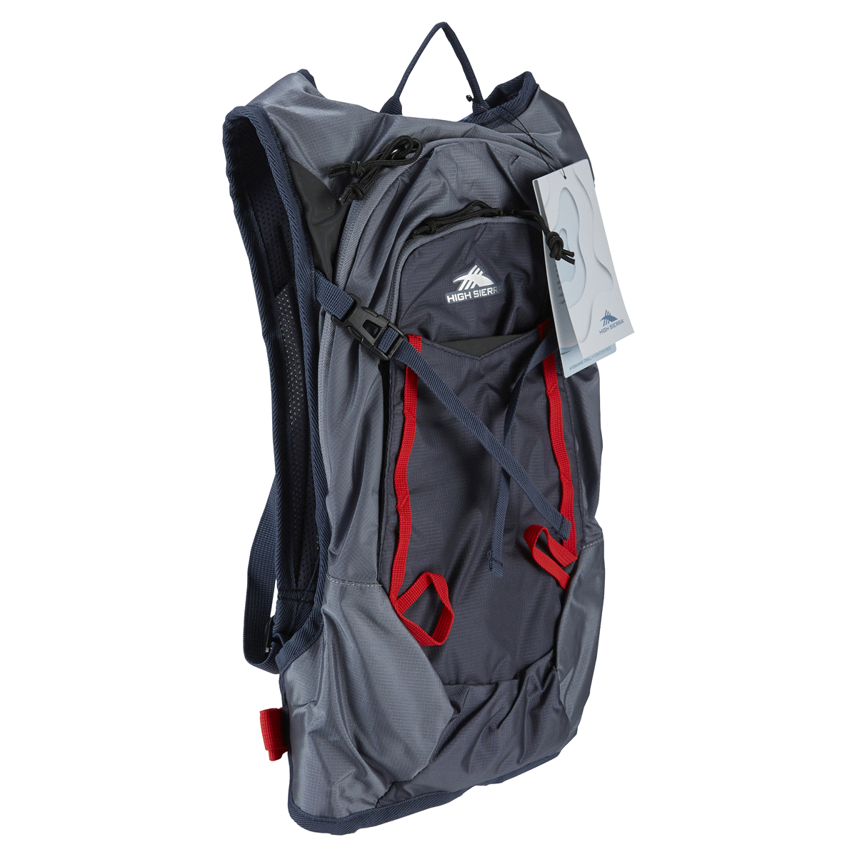 slide 6 of 29, High Sierra HydraHike Hydration Pack - Grey Blue, 8 liter