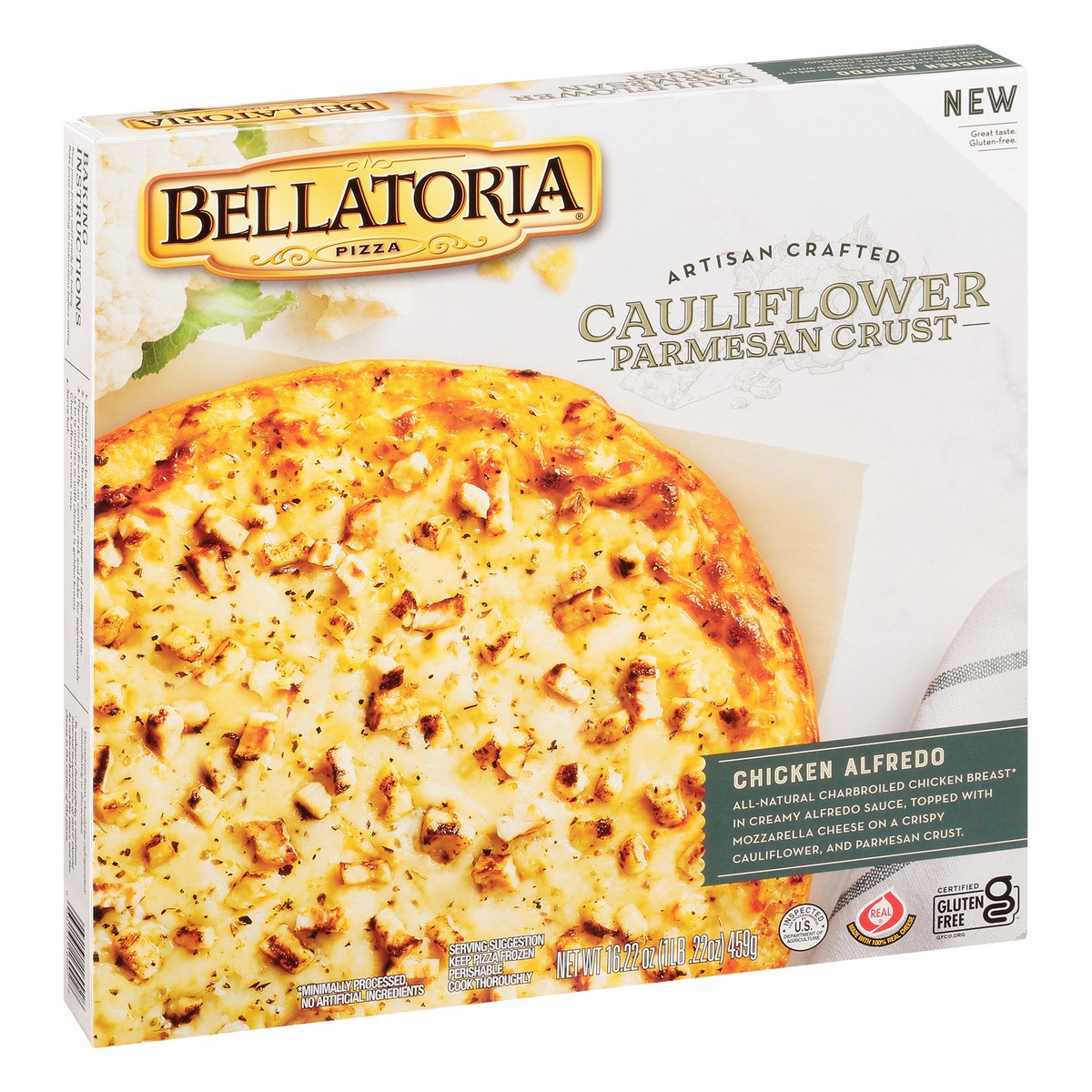 slide 10 of 13, Bellatoria Pizza, 16.22 oz