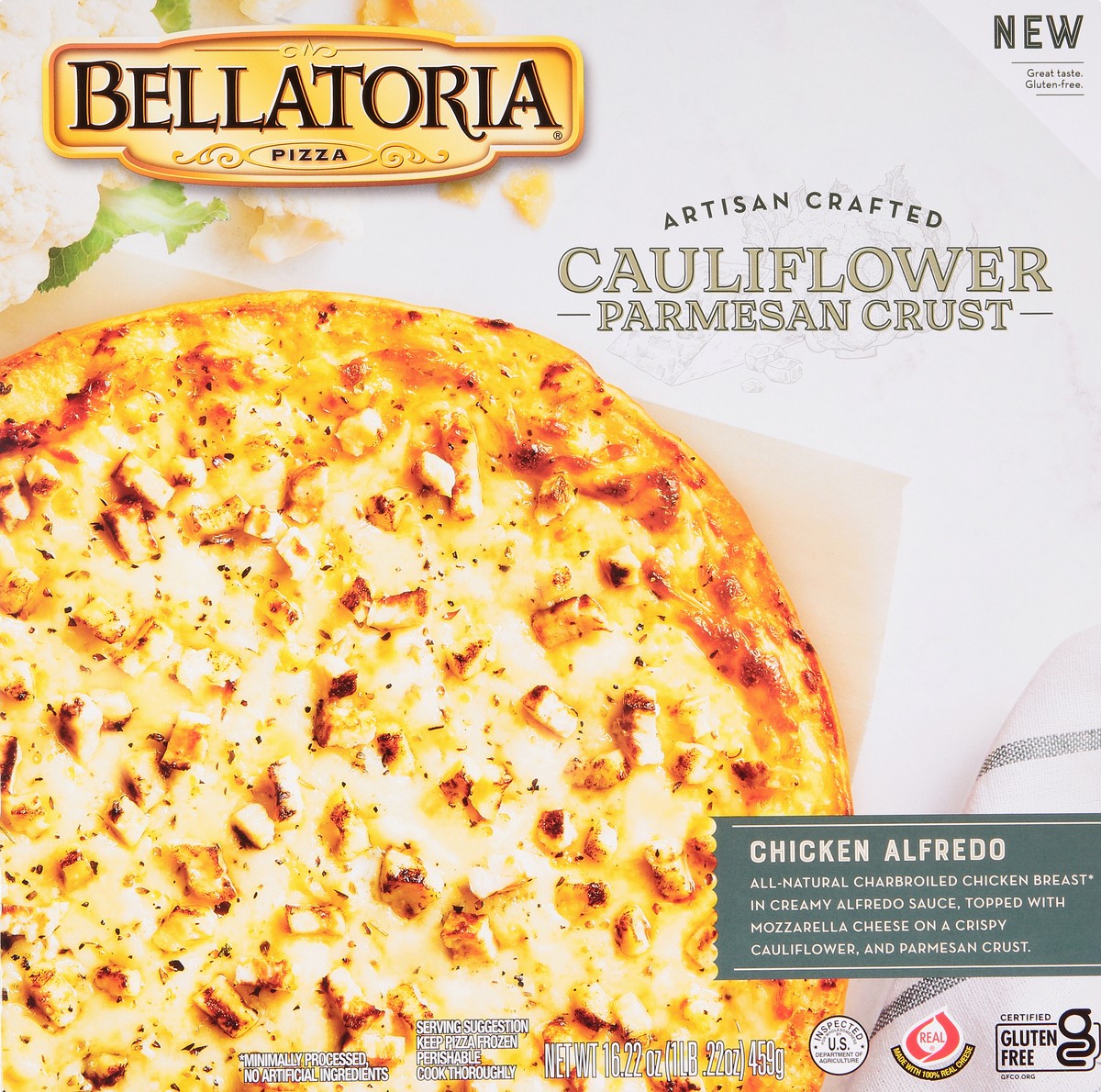 slide 9 of 13, Bellatoria Pizza, 16.22 oz