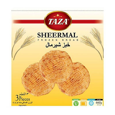 slide 1 of 1, Taza Sheermal Frozen Bread, 3 ct