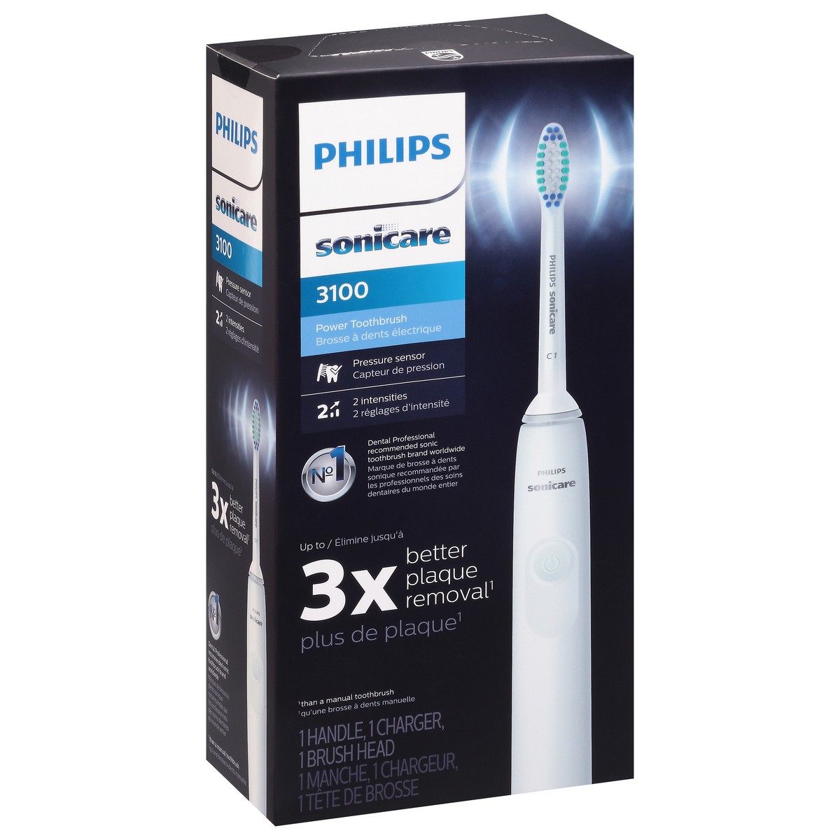 slide 8 of 11, Hx3681/03 Power Toothbrush Srs3100,prm,w - Each, 1 ct