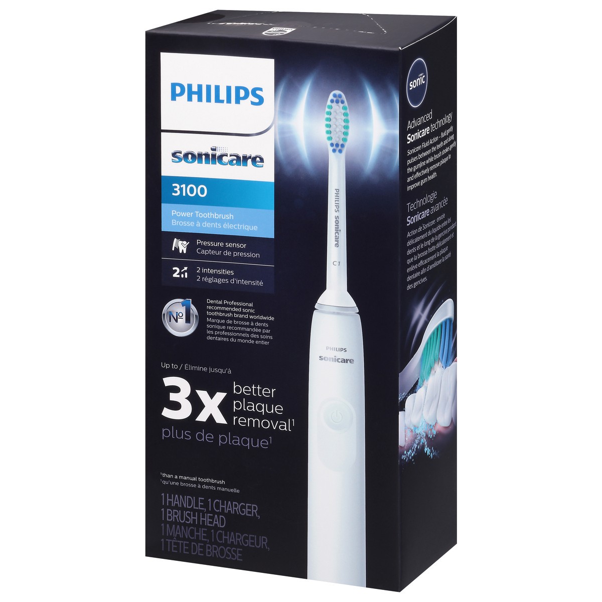 slide 2 of 11, Hx3681/03 Power Toothbrush Srs3100,prm,w - Each, 1 ct