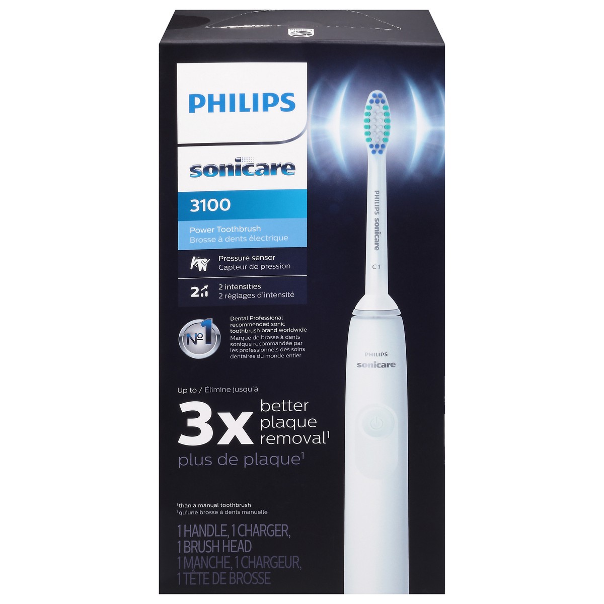 slide 5 of 11, Hx3681/03 Power Toothbrush Srs3100,prm,w - Each, 1 ct