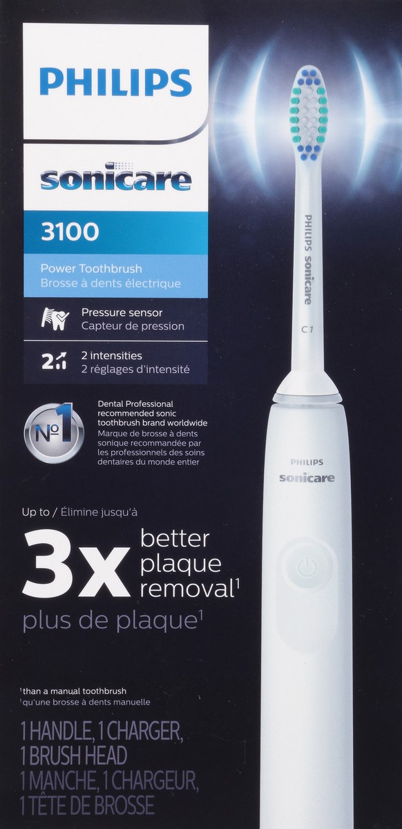 slide 7 of 11, Hx3681/03 Power Toothbrush Srs3100,prm,w - Each, 1 ct