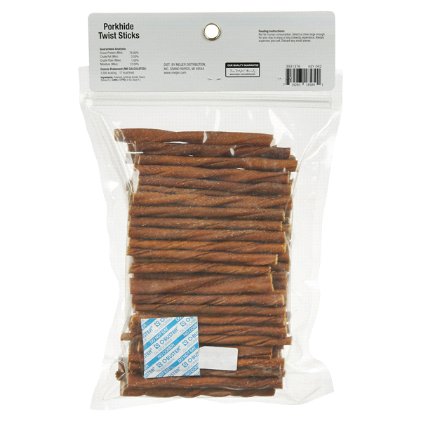 slide 20 of 29, Meijer Porkhide Twist Sticks, 5, 100 ct