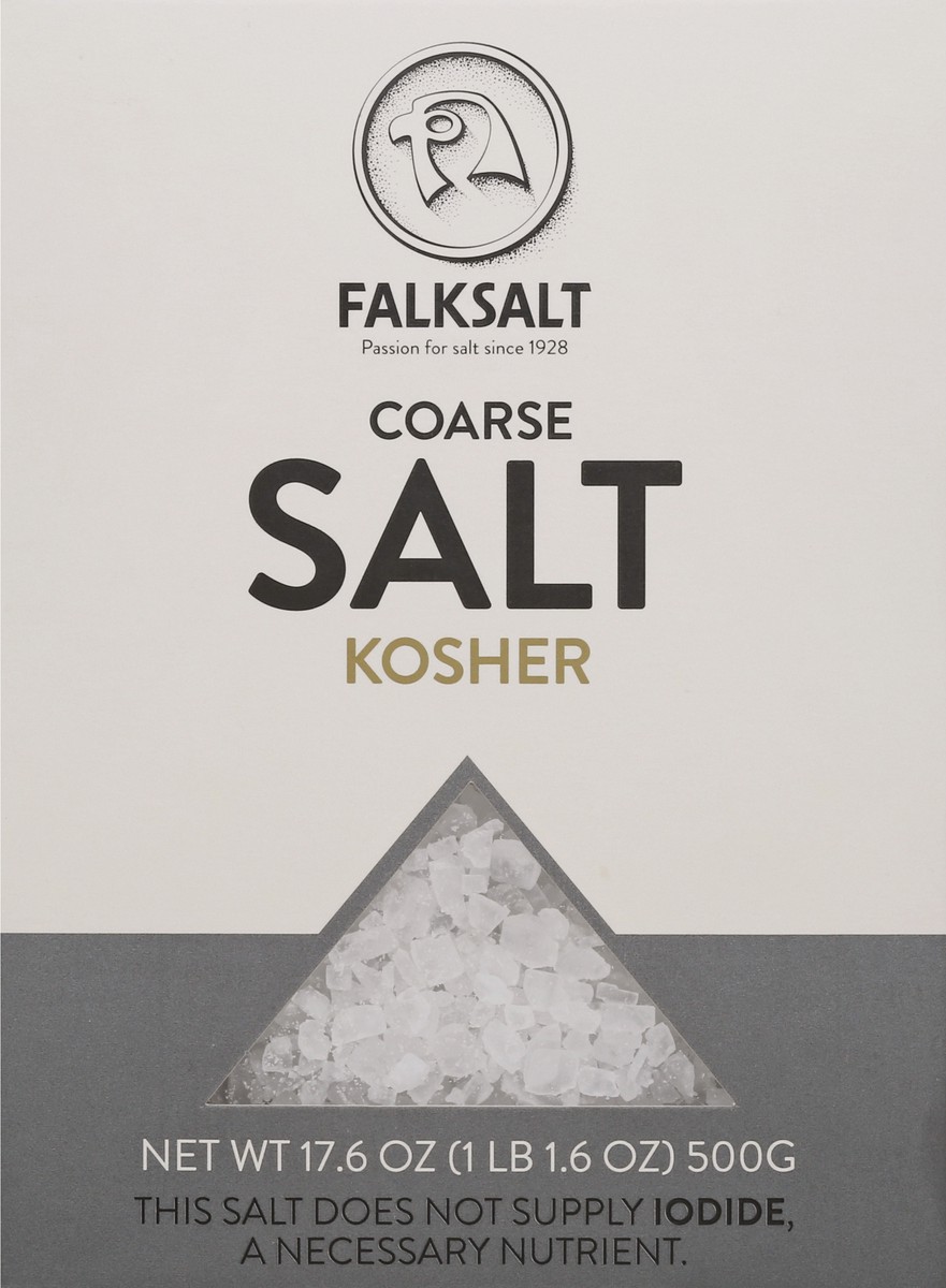 slide 1 of 13, Falksalt Coarse Kosher Salt 17.6 oz, 17.6 oz