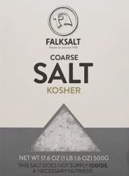Falksalt Coarse Kosher Salt 17.6 oz