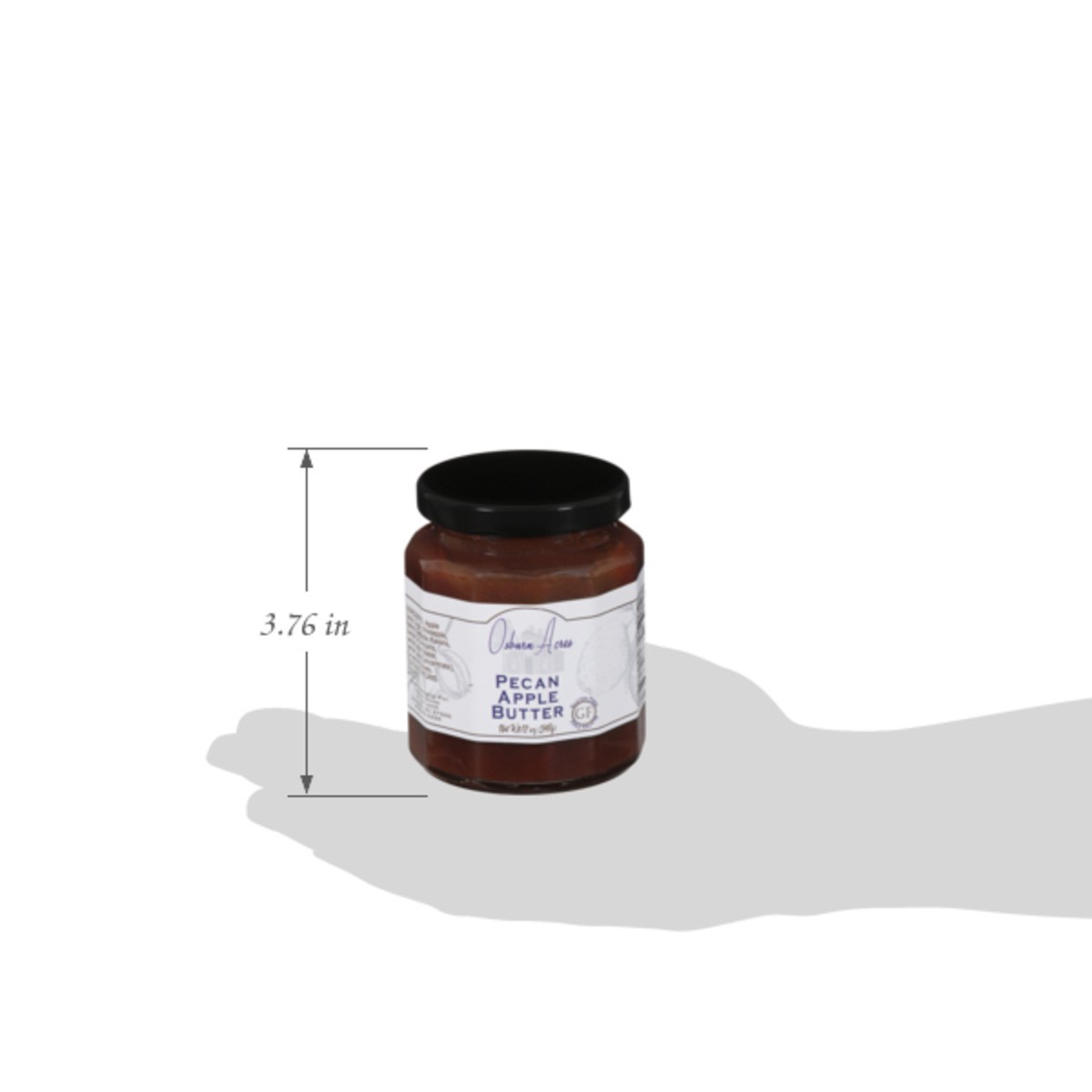 slide 12 of 14, Osburn Acres Pecan Apple Butter, 12 oz