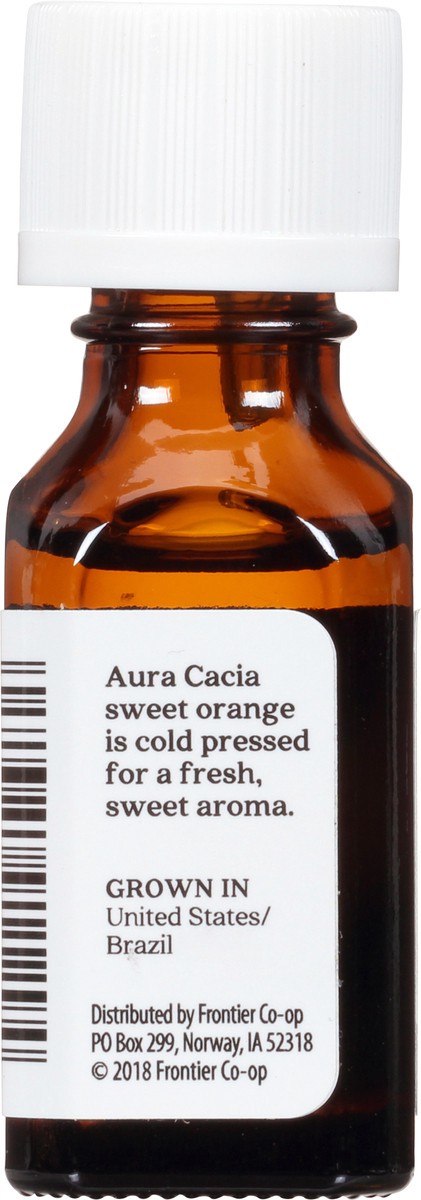 slide 9 of 9, Aura Cacia Sweet Orange Essential Oil, 0.5 oz