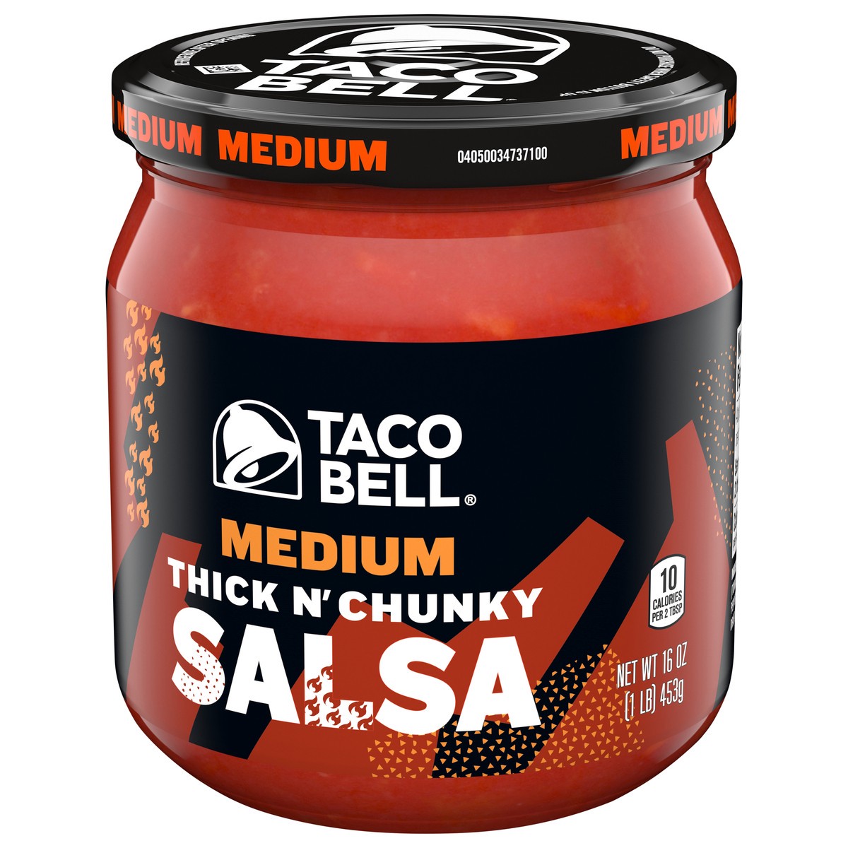 slide 3 of 11, Taco Bell Medium Thick N' Chunky Salsa 16 oz, 16 oz