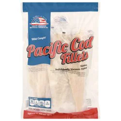 Great American Seafood Skinless Pacific Cod Fillets 40 oz