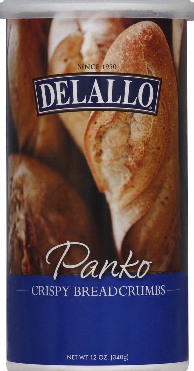 slide 2 of 2, Delallo Panko Bread Crumbs, 12 oz