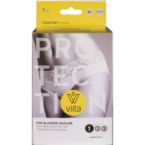 slide 1 of 1, Vitta Protection Reusable Underwear Beige, X-Large, 1 ct