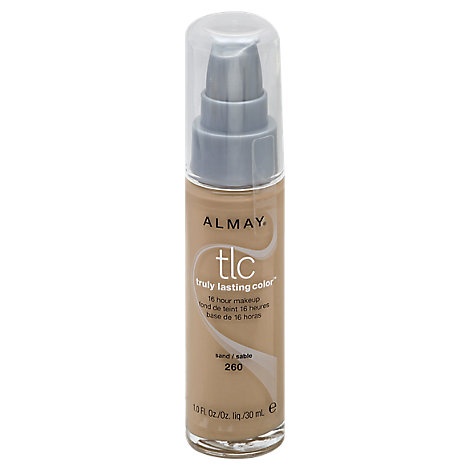 slide 1 of 1, Almay Truly Lasting Color Make Up Sand, 1 oz