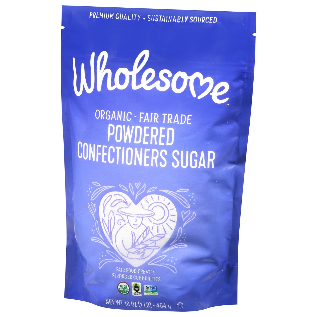 slide 5 of 14, Wholesome Organic Powdered Confectioners Sugar 16 oz, 16 oz