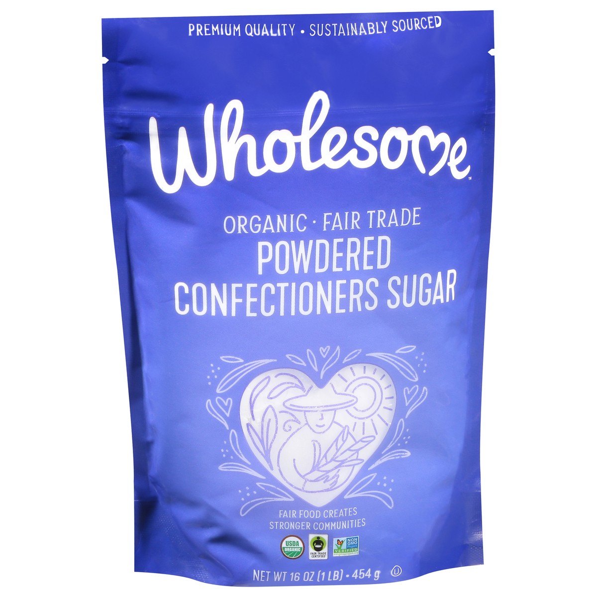 slide 4 of 14, Wholesome Organic Powdered Confectioners Sugar 16 oz, 16 oz