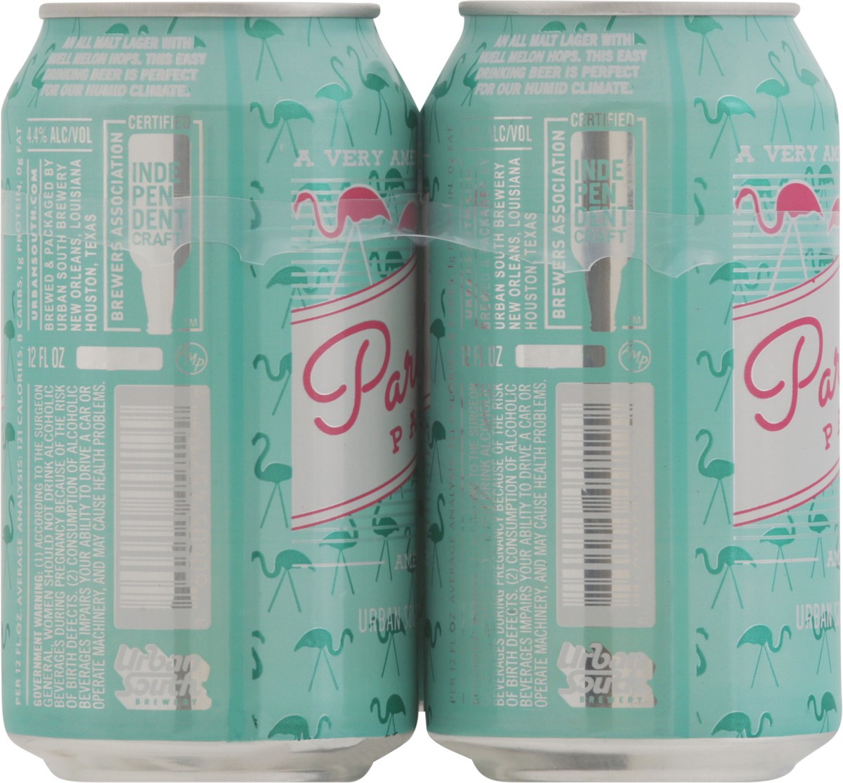 slide 4 of 11, Urban South Brewery American Lager Paradise Park Beer 6 -12 fl oz Cans, 6 ct; 12 oz