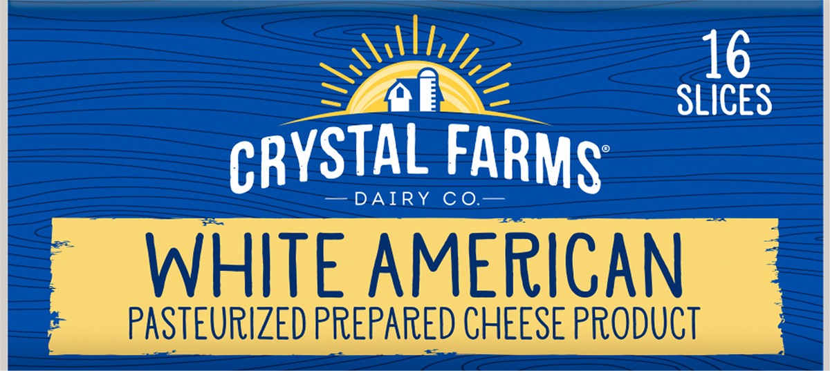 slide 3 of 8, Crystal Farms Cheese Slices, 16 ct