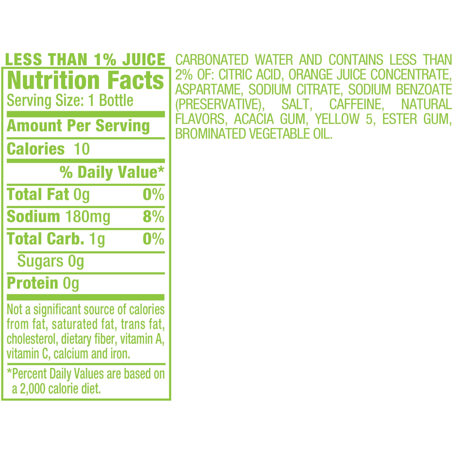 Diet Sun Drop 6 ct; 1/2 liter Shipt